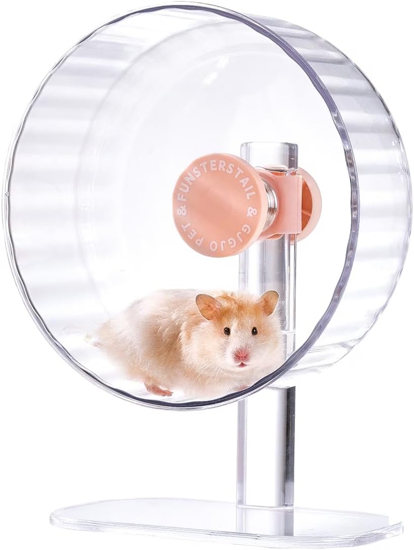 Amazon.co.jp: FunstersTail ハムスター まわし車 26cm 大きめ 静音